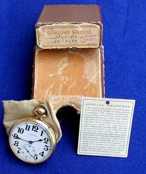 Sangamo Special Model 10 Box & Papers