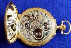 Sangamo Special 23j Model 8 Crosshatched Hunter True Bridge in Yellow 1 0f 50