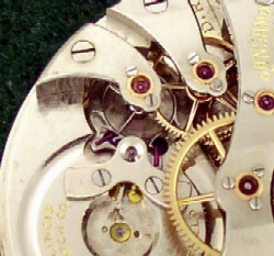 Ruby RED Rectangular Pallet Fork Jewels. Note: White Sapphire jewels used in Bunn Special and other models.