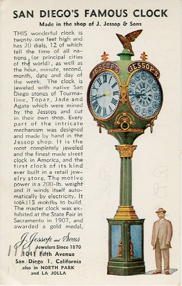San Diego's Famous Clock